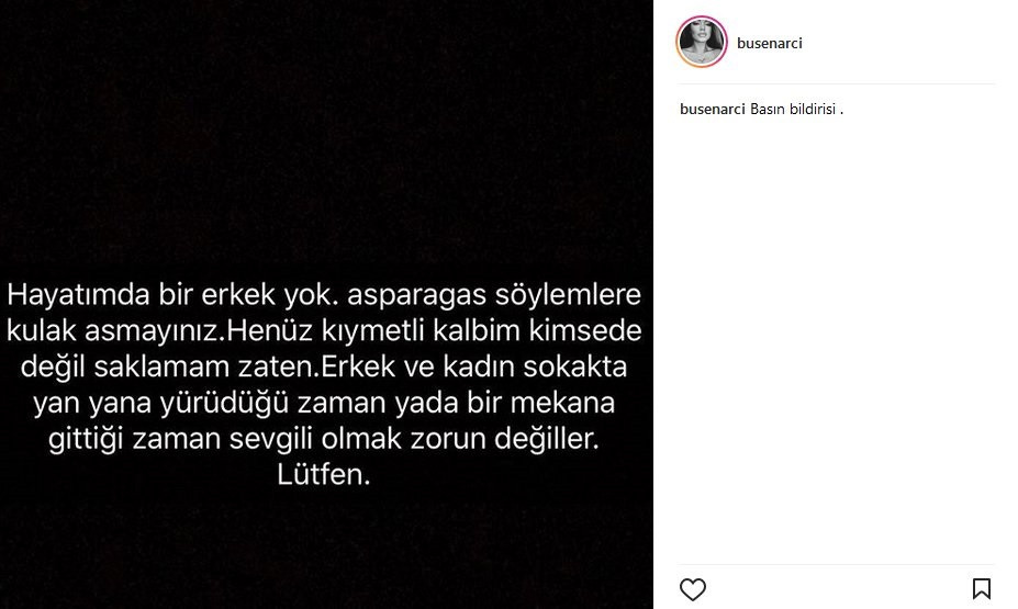 Buse Narcı: Hayatımda bir erkek yok - Resim: 1