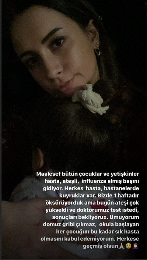 Buse Terim: Umarım kızım domuz gribi çıkmaz - Resim: 1