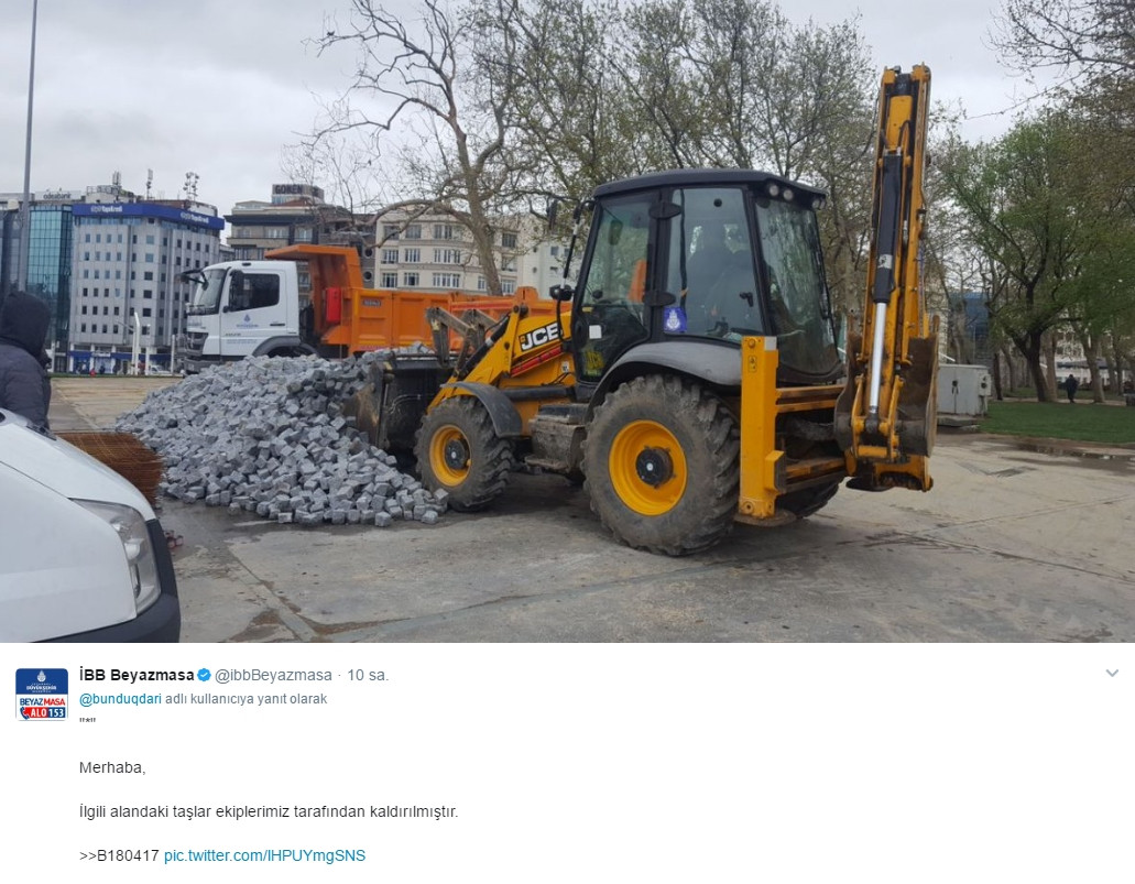 Taksim'de son durum! Canlı yayın araçları neyi bekliyor? - Resim: 2