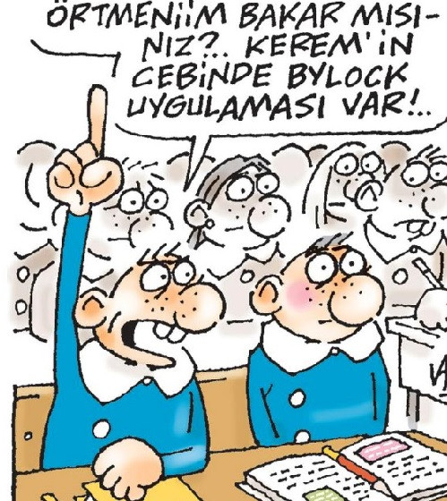 Hürriyet'in ByLock karikatürüne tepki! - Resim: 1