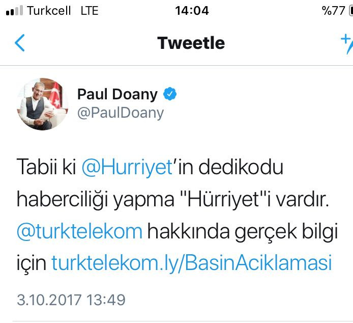 Türk Telekom'dan Hürriyet'e sert tepki: Kötü niyetli, saygısız... - Resim: 1