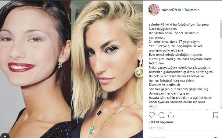 Çağla Şıkel'in yıllar önce çekilen fotoğrafı sosyal medyayı salladı - Resim: 1