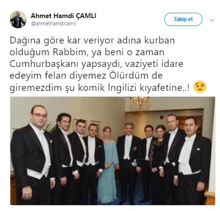 AKP Abdullah Gül'ü fraklı fotoğrafıyla bombaladı - Resim: 1