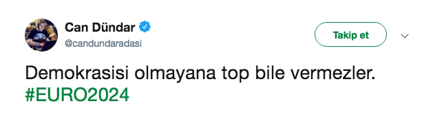 Can Dündar'dan Türkiye aleyhine EURO 2024 tweeti: Top bile vermezler... - Resim: 1