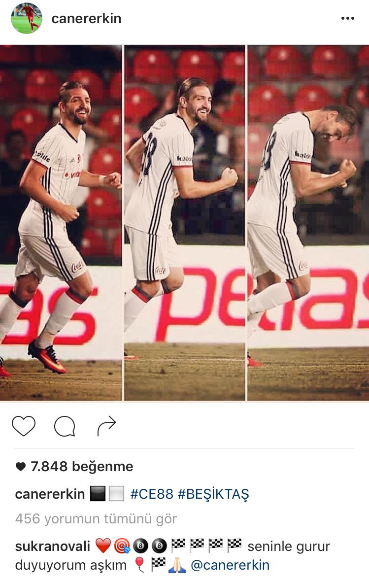 Şükran Ovalı sevgilisi Caner Erkin'i böyle tebrik etti - Resim: 1