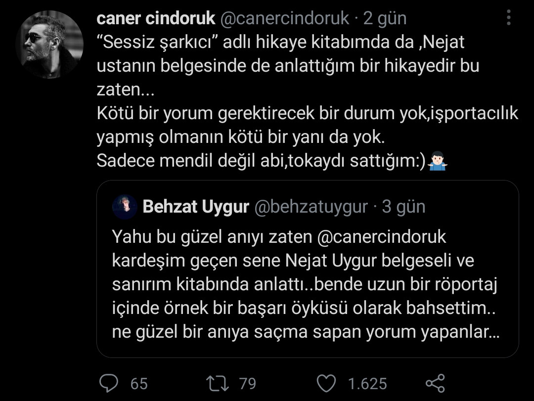 Caner Cindoruk, Mendil Satıyordu Diyen Behzat Uygur'a Yanıt Verdi - Resim: 2