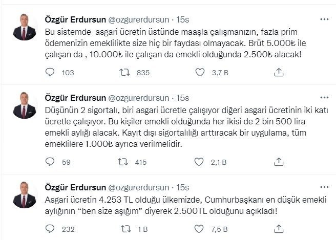 Uzmanlar Uyardı: Tüm Emeklilere 1000 TL Ayrıca Verilmeli - Resim: 2