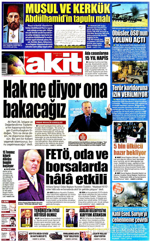 Akit: Musul ve Kerkük Abdülhamid'in tapulu malı - Resim: 2