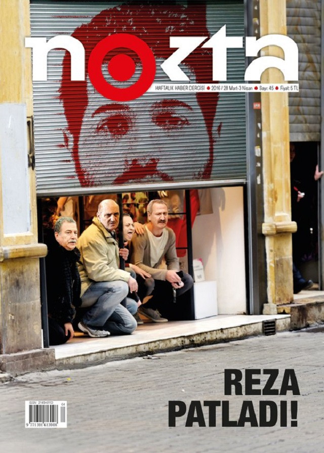 Nokta'nın Reza Zarrab kapağı olay oldu - Resim: 1