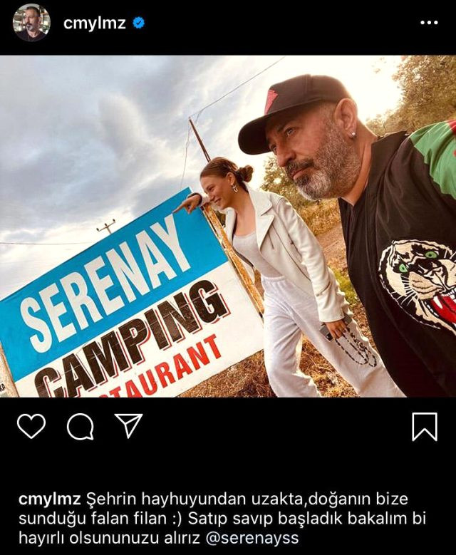 Cem Yılmaz ve Serenay Sarıkaya'nın lüks villasında yangın şoku - Resim: 1