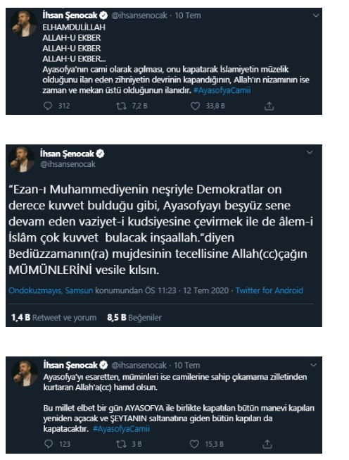 Cemaatler arasında Ayasofya imamı kavgası çıktı - Resim: 1