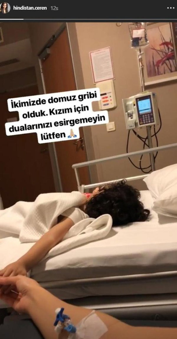 Ceren Hindistan ve kızı hastanelik oldu - Resim: 1