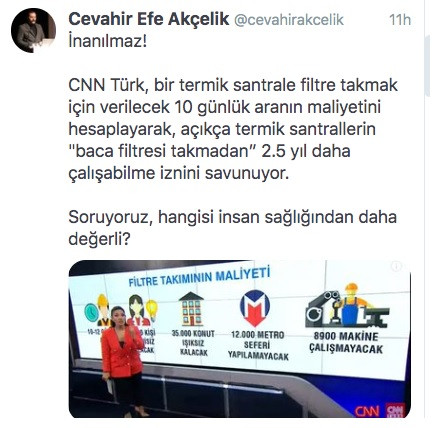 Çevre katliamını savunan CNN Türk sunucusuna tepki yağdı - Resim: 1