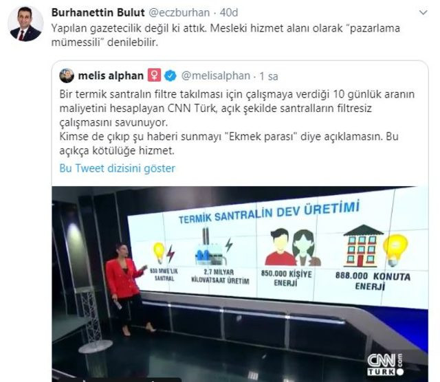 Çevre katliamını savunan CNN Türk sunucusuna tepki yağdı - Resim: 2