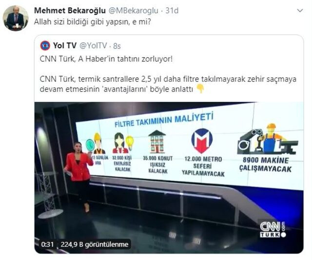 Çevre katliamını savunan CNN Türk sunucusuna tepki yağdı - Resim: 5