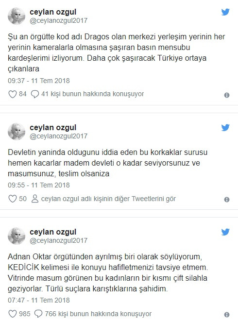 Eski kedicik Ceylan Özgül'den Adnan Oktar'a gözaltı haberine flaş yorum - Resim: 1