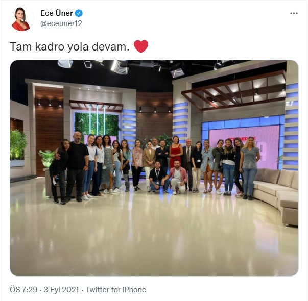 Ece Üner'den İddialara Yanıt: Tam Kadro Devam - Resim: 1