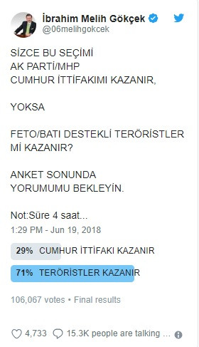 CHP'den Melih Gökçek'in terörist anketine suç duyurusu - Resim: 1