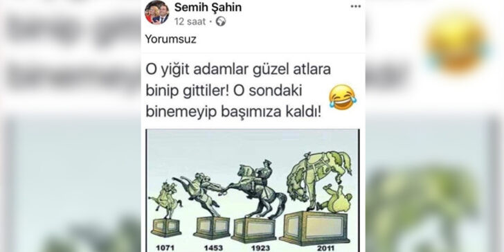 CHP'li başkandan tepki çeken paylaşım - Resim: 1