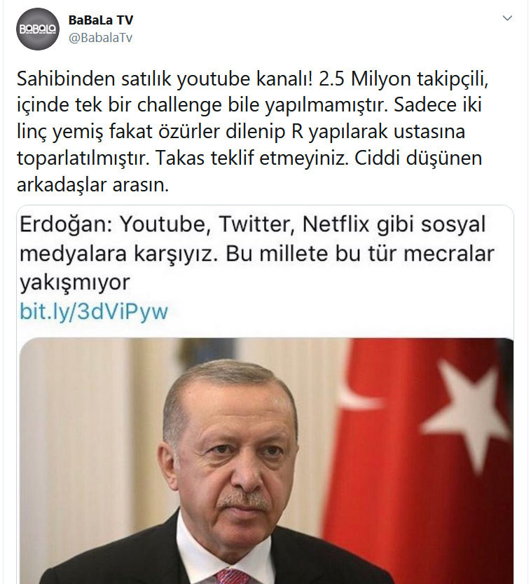 Oğuzhan Uğur, Erdoğan'ın çıkışından sonra YouTube kanalını satılığa çıkardı - Resim: 1