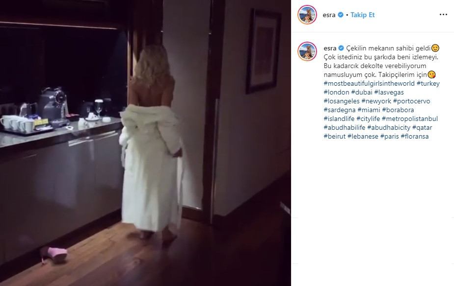 Ciciş Esra Ersoy çok namusluyum diyerek soyundu - Resim: 1