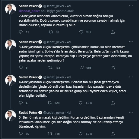 Sedat Peker, Çiftlik Bank Kurucusunun Yerini Açıkladı - Resim: 1