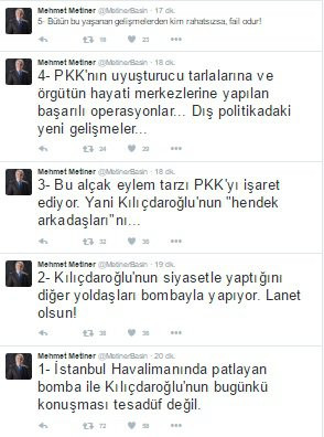 Mehmet Metiner'in saldırı tweeti sosyal medyayı karıştırdı - Resim: 1