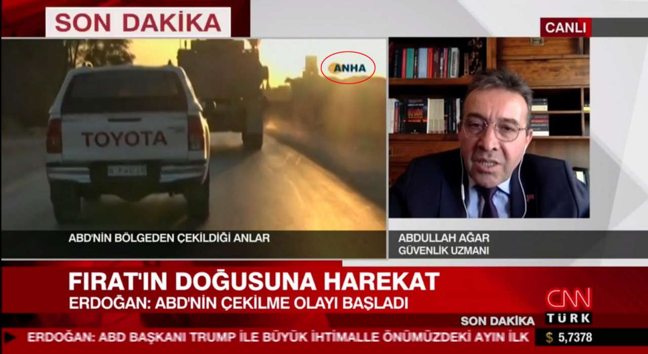 CNN Türk ekranında PKK ajansının görüntüsü - Resim: 1