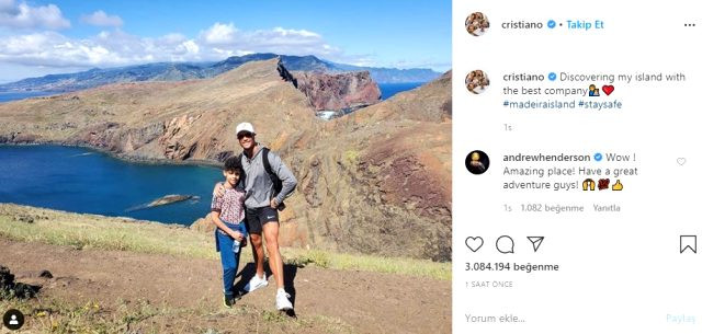 Cristiano Ronaldo, Portekiz'de satın aldığı adayı keşfe çıktı - Resim: 1