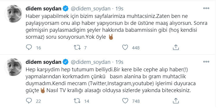 Didem Soydan'dan magazincilere şok sözler: Yakında biteceksiniz - Resim: 1