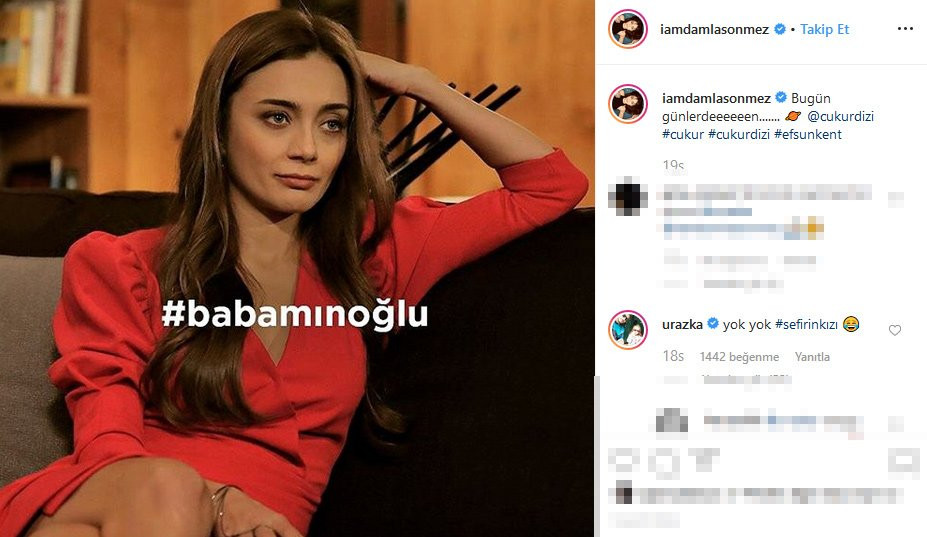 Damla Sönmez ve Uraz Kaygılaroğlu şakalaştı - Resim: 1