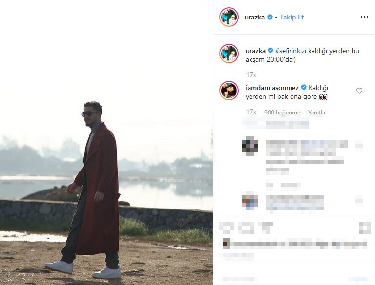 Damla Sönmez ve Uraz Kaygılaroğlu şakalaştı - Resim: 2