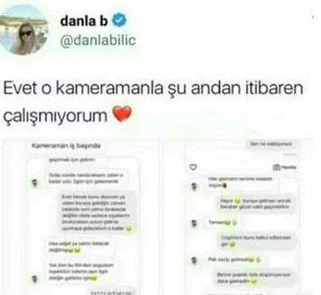 Danla Biliç ile eski kameramanı Sinan arasında neler oluyor? - Resim: 2
