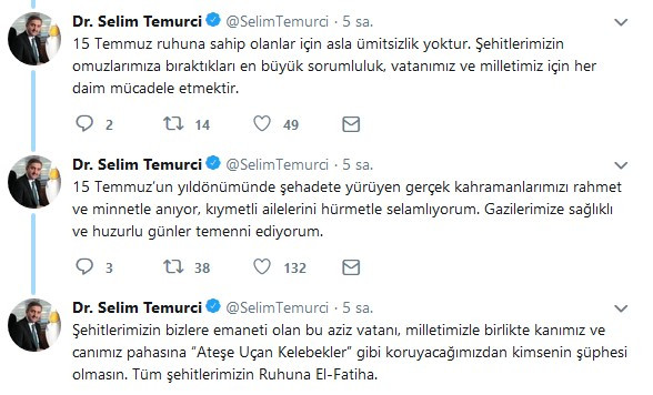 Davutoğlu ekibinden AKP’ye çok sert 15 Temmuz mesajları - Resim: 3