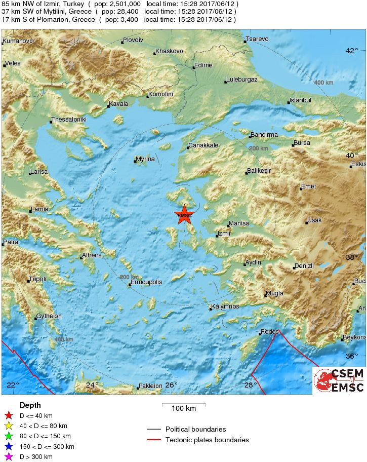 İzmir açıklarında 6.3 büyüklüğünde deprem: İstanbul'u fena salladı - Resim: 1
