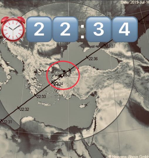 Uluslararası Uzay İstasyonu bugün İstanbul'dan çıplak gözle görülebilecek! - Resim: 2