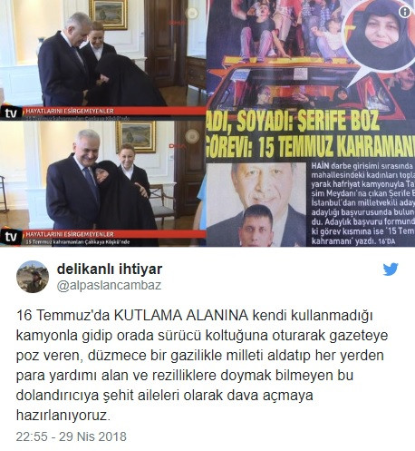 15 Temmuz kahramanı diye tanınan Şerife Boz'a dava açılıyor - Resim: 1