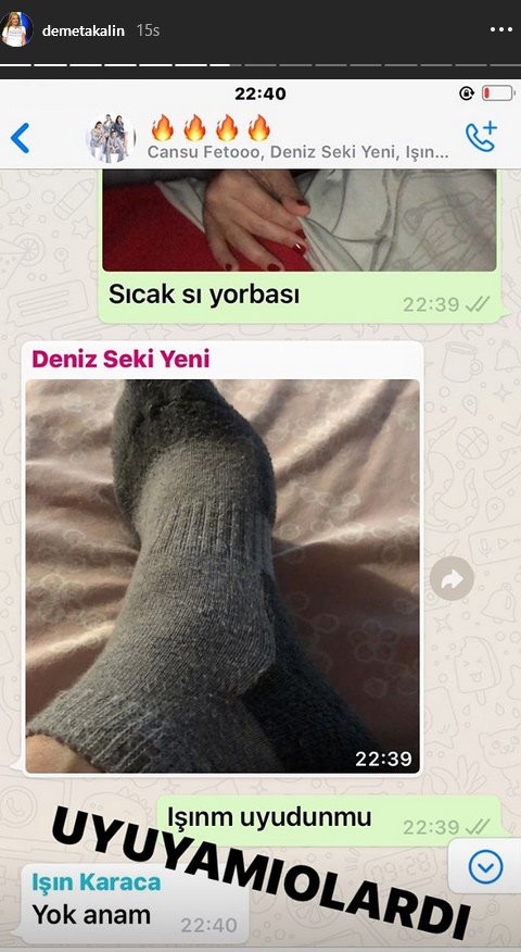 Demet Akalın WhatsApp yazışmalarını paylaştı - Resim: 1