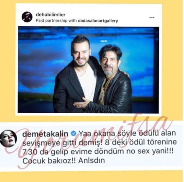 Demet Akalın'dan Okan Bayülgen'e sevişme yanıtı - Resim: 1