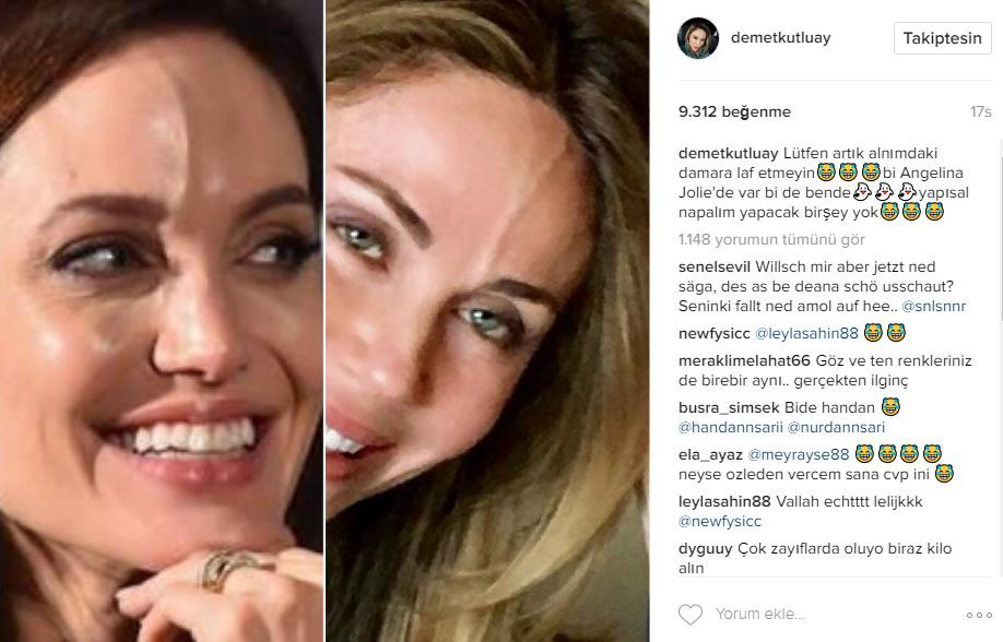 Demet Şener kendisini Angelina Jolie'ye benzetti - Resim: 1