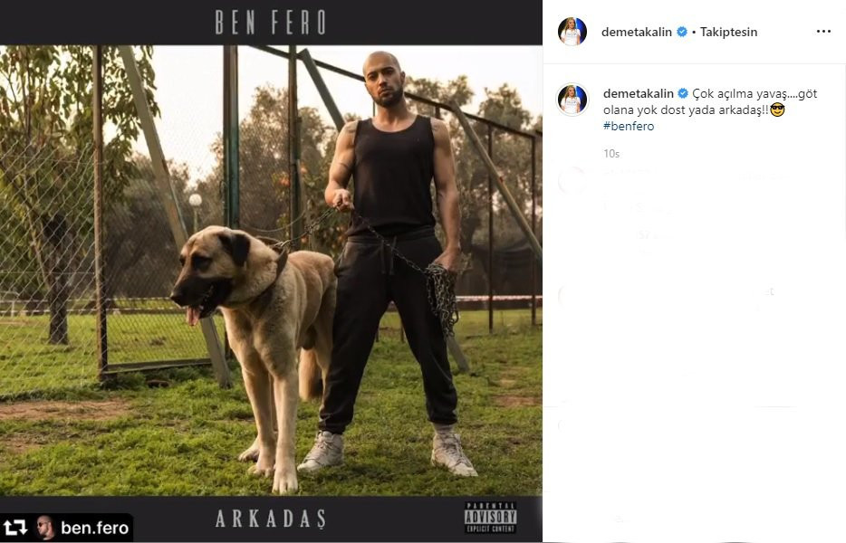 Demet Akalın'dan Kerimcan’ın göndermesine küfürlü cevap - Resim: 2