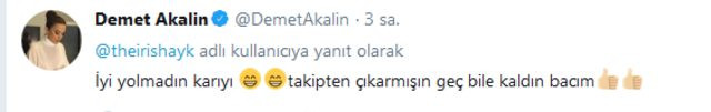 Demet Akalın'dan Irina Shayk'a tweet: İyi yolmadın karıyı! - Resim: 2