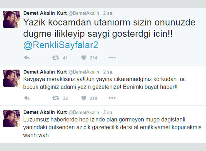 Renkli Sayfalar'daki Demet Şener yorumu Demet Akalın'ı kızdırdı - Resim: 4