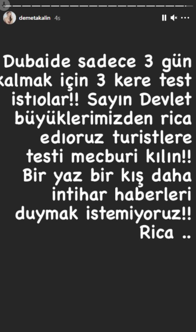 Demet Akalın'dan Hükümete Çağrı: Turistlere Testi Mecbur Kılın - Resim: 1
