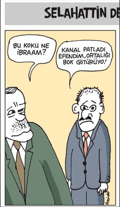 Demirtaş bu kez Erdoğan karikatürü çizdi - Resim: 1