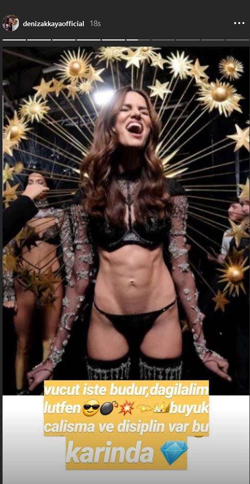 Deniz Akkaya’yı etkileyen karın: Vücut işte budur dağılalım lütfen! - Resim: 1