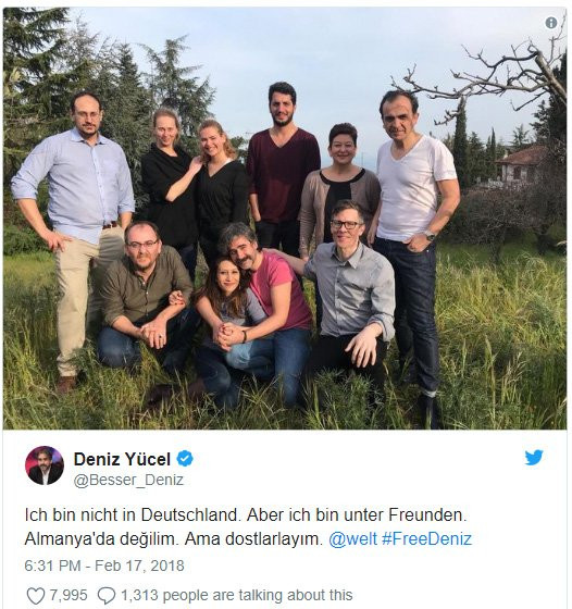 Deniz Yücel eşi Dilek ile o uçağa bindi ama Berlin’e gitmedi - Resim: 2