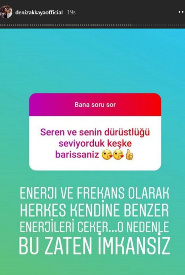 Deniz Akkaya'dan takipçisine ilginç yanıt: Senin için seksi kalsın - Resim: 1