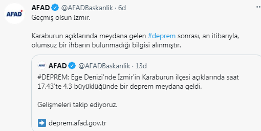 İzmir Karaburun Açıklarında Deprem - Resim: 1