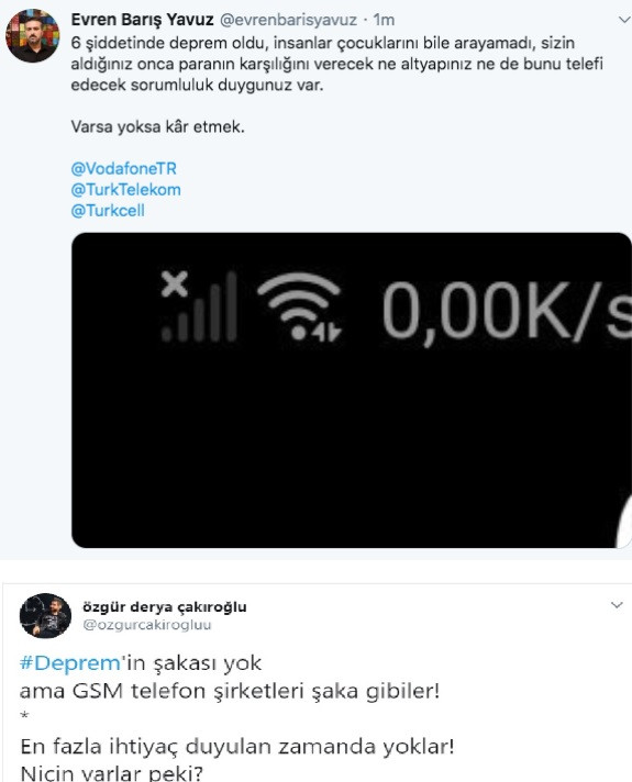 Depremde iletişim çöktü: Turkcell, Vodafone ve Türk Telekom'a büyük tepki - Resim: 3